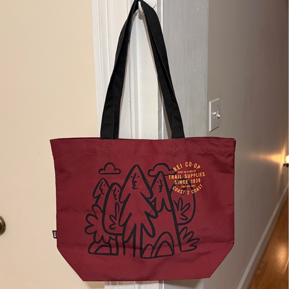 REI CO-OP Burgundy Tote